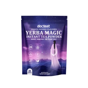 Docteat Yerba Mate Powder - Nutrient-Rich, Easy Brew for Daily Use