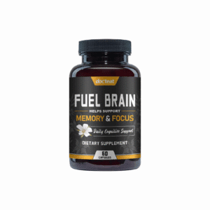 Docteat Body Care Capsules with Herbal Ingredients for Mental Focus