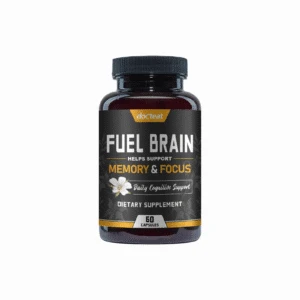 Docteat Body Care Capsules with Herbal Ingredients for Mental Focus