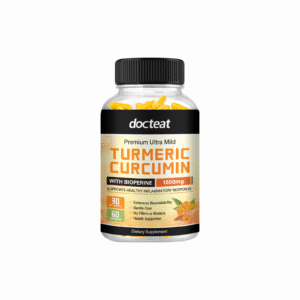 Docteat Turmeric Curcumin Capsules for Joint, Muscle and Bone Comfort
