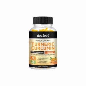 Docteat Turmeric Curcumin Capsules for Joint, Muscle and Bone Comfort
