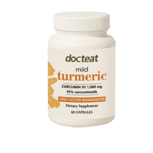 Docteat Gentle Formula Curcumin Capsules with Propolis and Ginger
