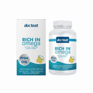 Docteat Deep-Sea Fish Oil Soft Capsules - Daily Nutrient Supplement