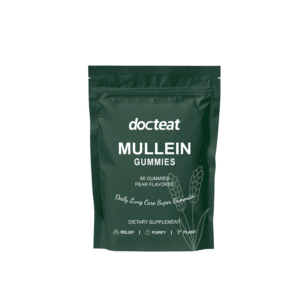 Docteat Mullein Gummies - Mild Formula Plant Extract Supplement