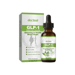 Docteat Dietary Drops with Moringa and Green Tea Extract - Digestive Wellness Supplement