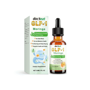 Docteat GLP-1 Compound Supplement Drops with Moringa and Ginkgo
