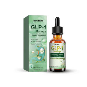 Docteat Moringa Drops Dietary Supplement with Peppermint Oil and Green Tea Extract