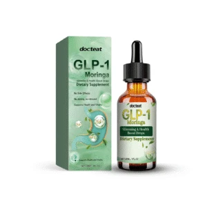 Docteat Moringa Drops Dietary Supplement with Peppermint Oil and Green Tea Extract
