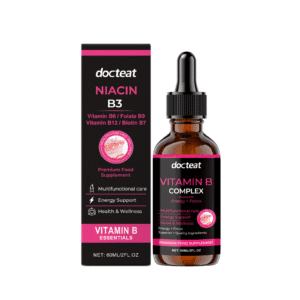 Docteat Supplement Drops for Hair, Nails, Skin & Body - Gentle Nourishing Care