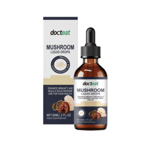 Docteat Mushroom Complex Immune Supplement Drops - Gentle Formula