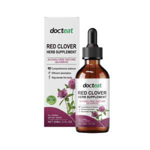 Docteat Herbal Supplement with Red Clover Extract and Dietary Fiber