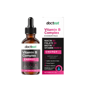 Docteat Vitamin B Complex Supplement Drops - Gentle Formula for Body Comfort