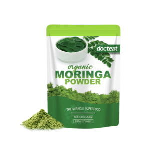 Docteat Moringa Powder with Matcha - Dietary Supplement for Fitness & Body Nourishment