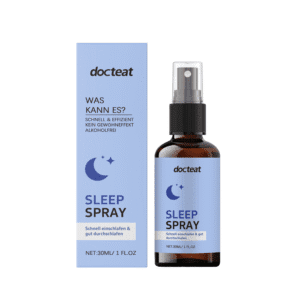 Docteat Herbal Sleep Spray for Jet Lag Relief and Bedtime Soothing