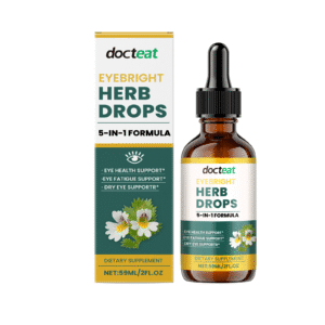 Docteat Soothing Eye Drops for Dryness and Discomfort Relief - Portable Moisturizing