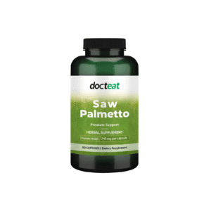 Docteat Saw Palmetto Capsules for Men - Daily Dietary Supplement