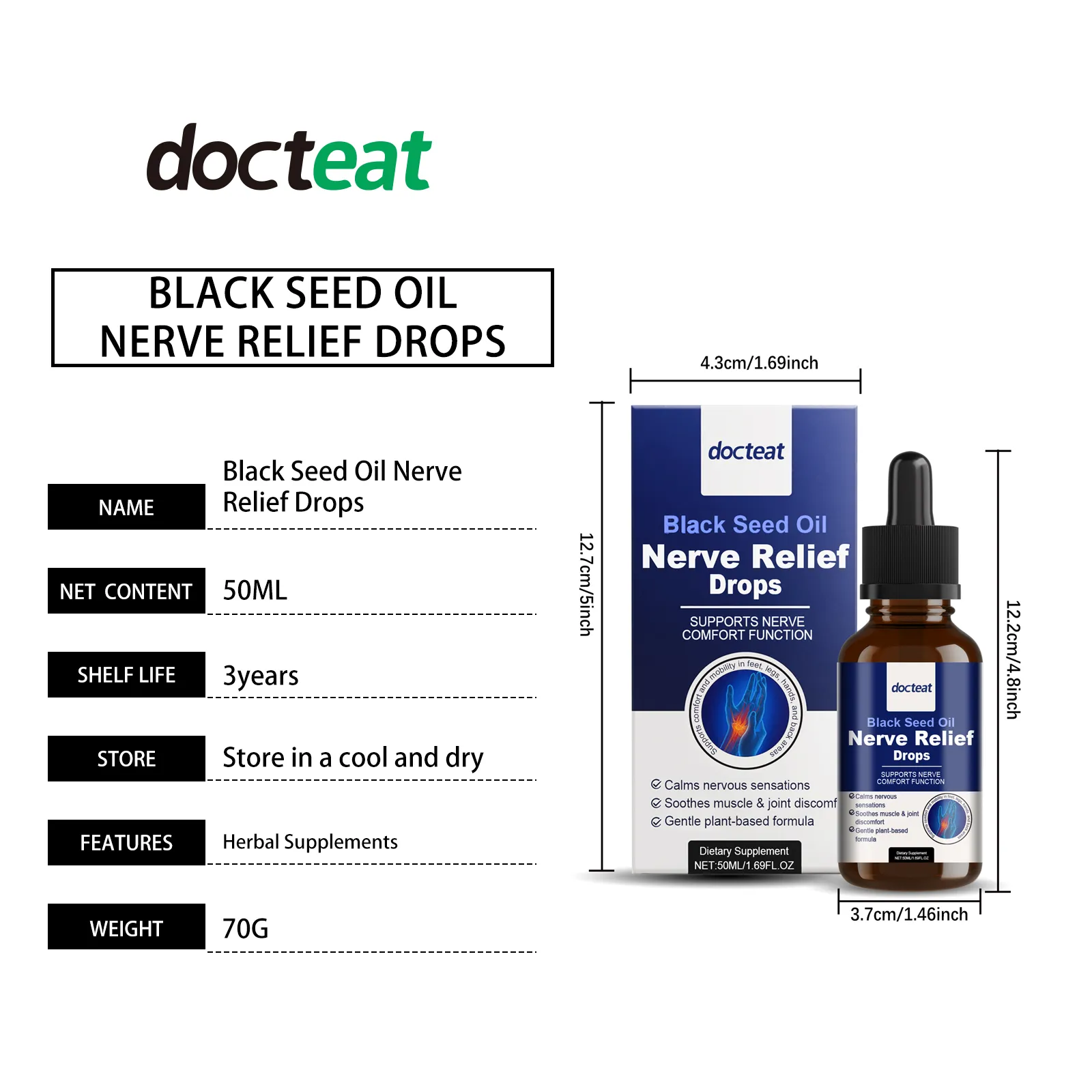 docteat black seed oil drops mecobalamin DE I02 0099 01 144