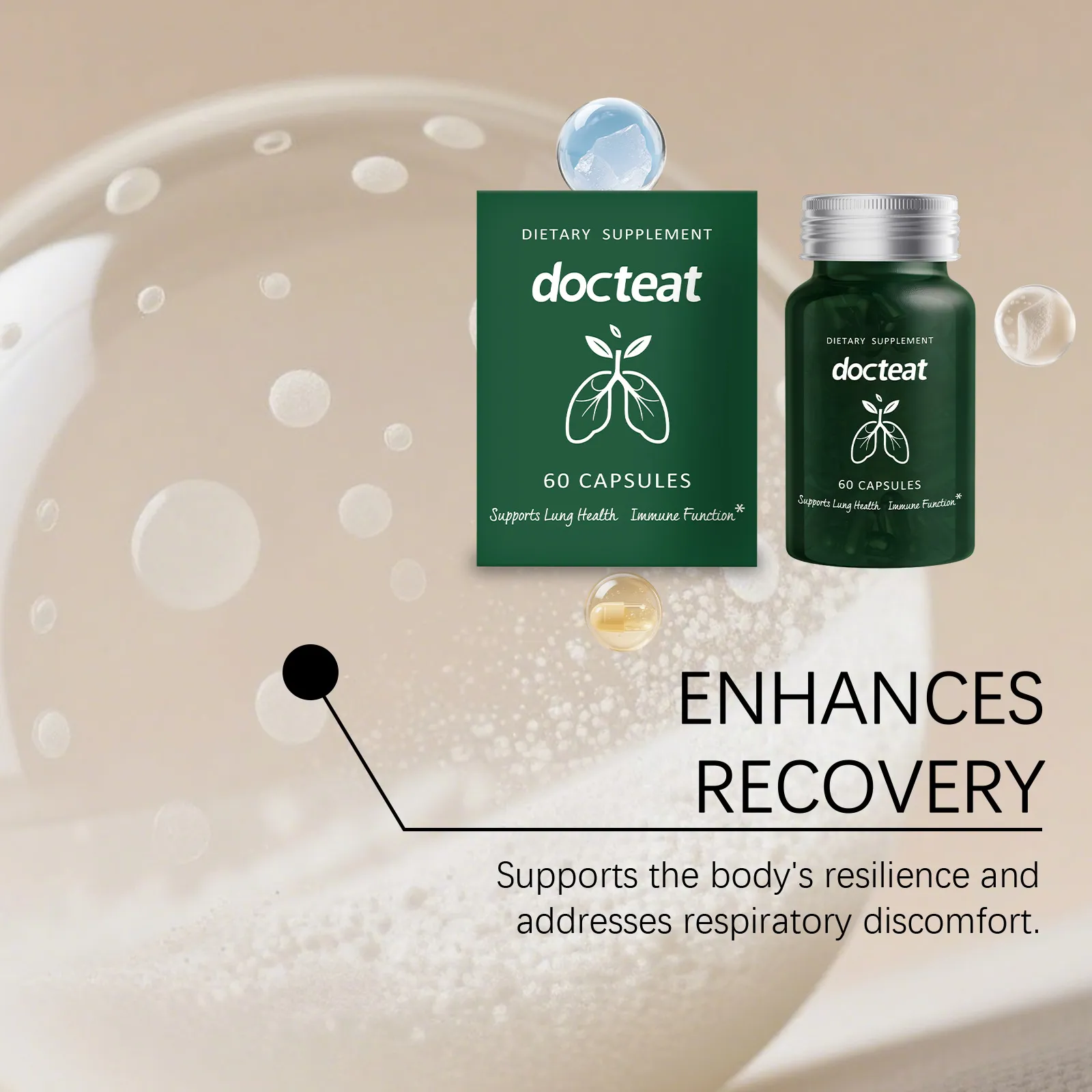 docteat body care capsules respiratory DE I02 0101 01 161