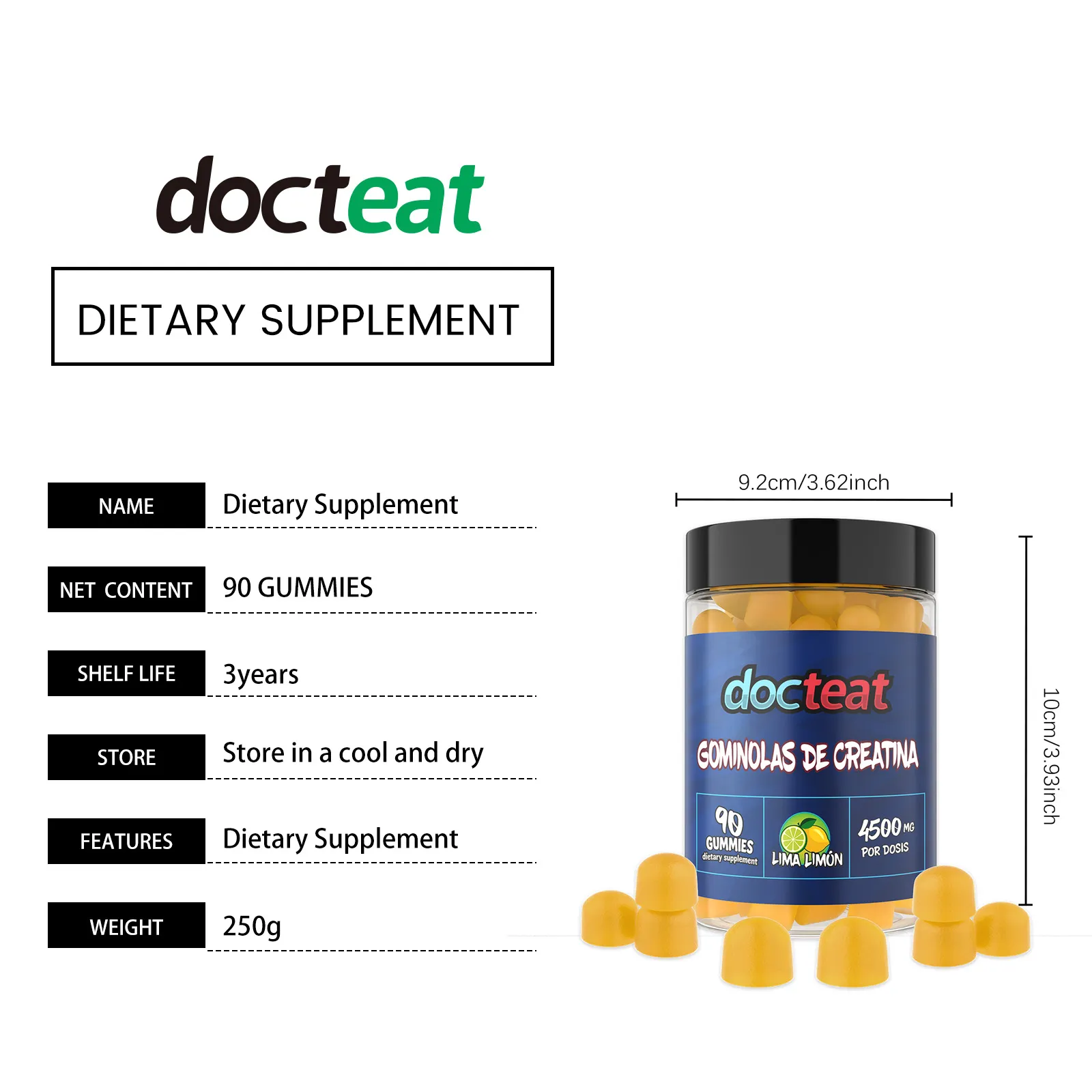 docteat creatine gummies training performance DE I02 0077 01 466