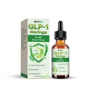 Docteat GLP-1 Moringa Leaf Drops with Probiotics for Digestive Support
