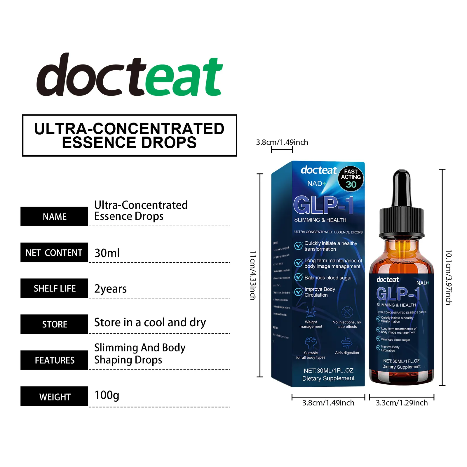 docteat glp1 moringa leaf drops vitality DE I02 0074 01 492