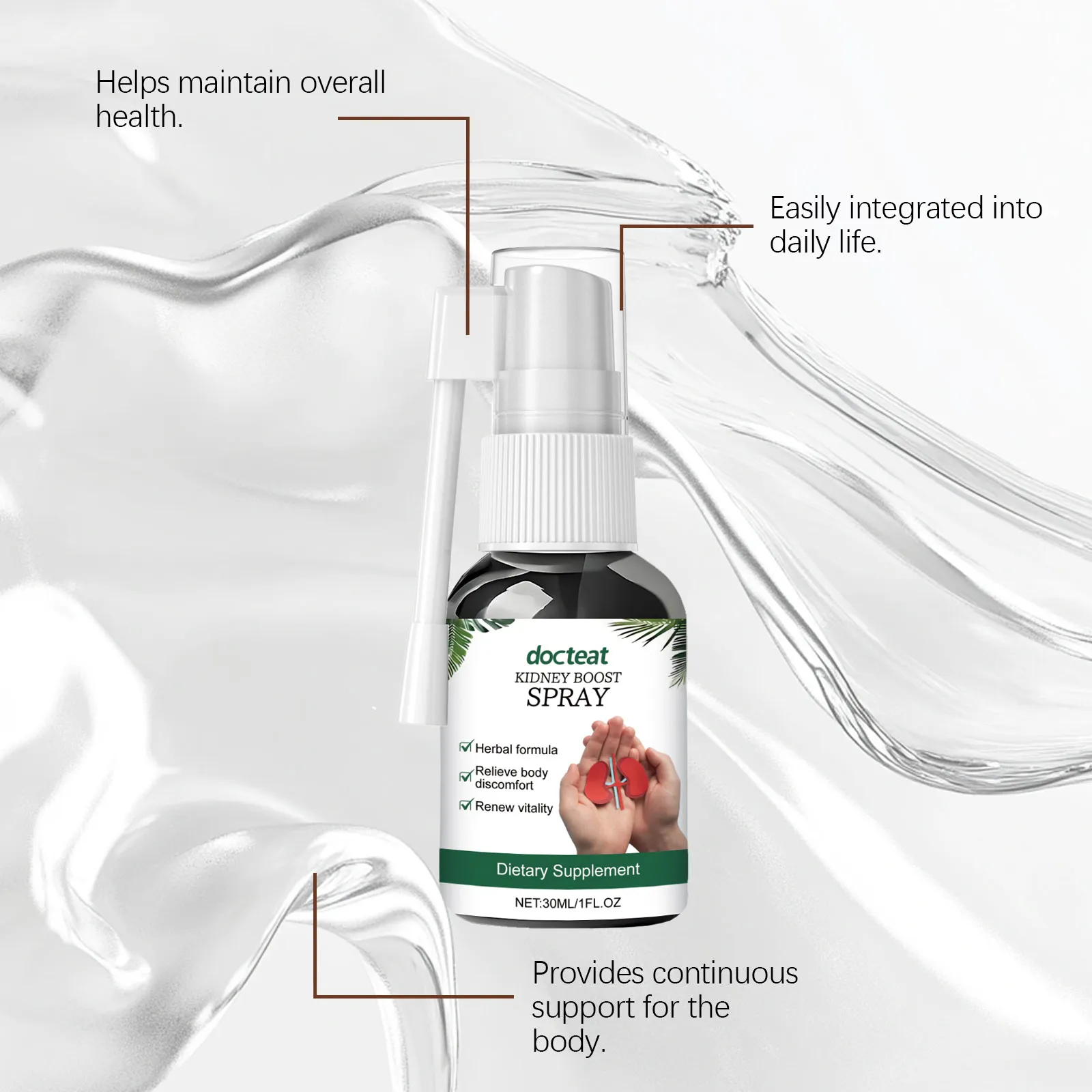 docteat herbal essence body care spray DE B04 0001 01 416