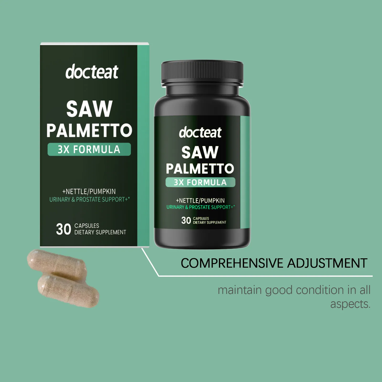 docteat men care capsules prostate DE I02 0094 01 230