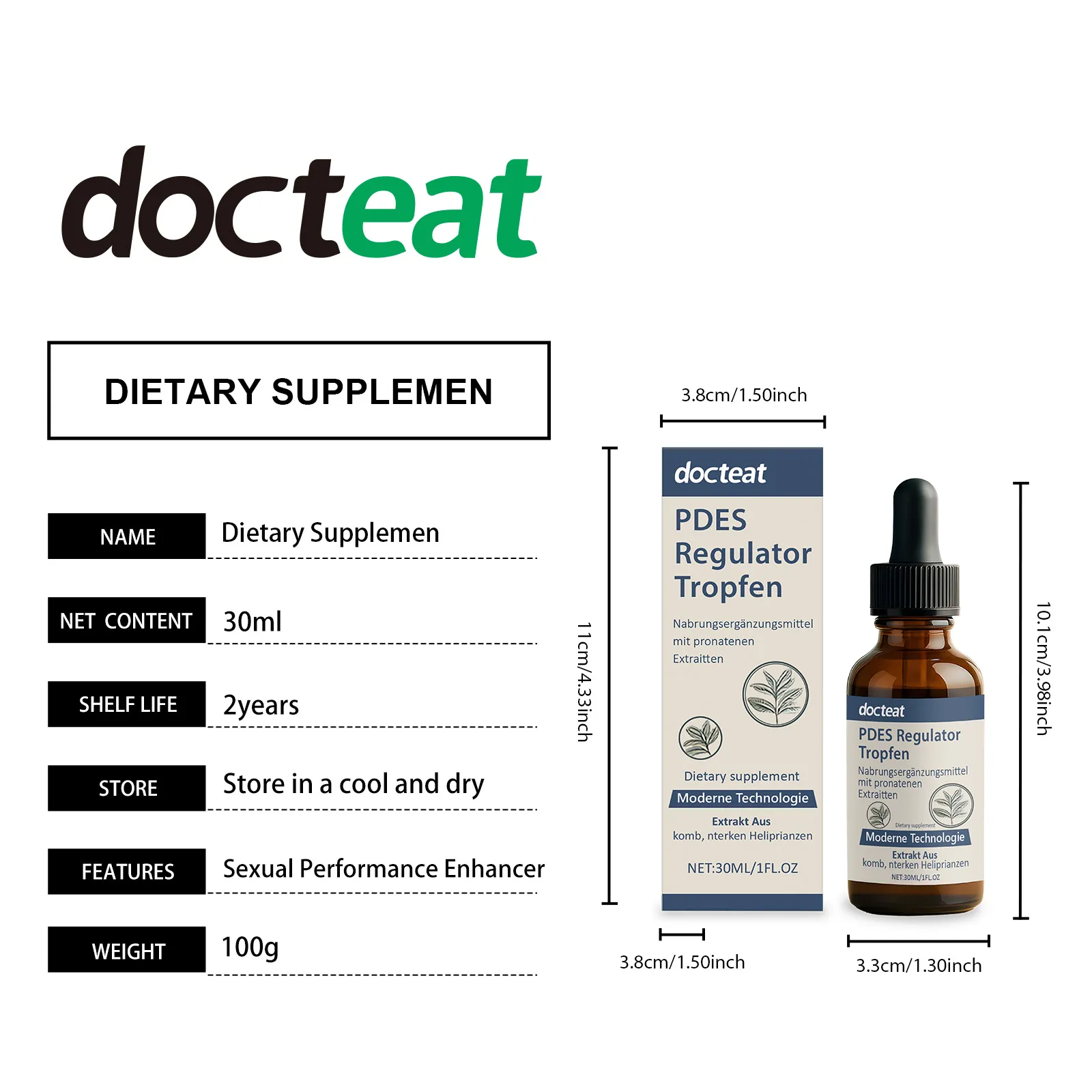 docteat men care drops maca ginseng DE I02 0098 01 174