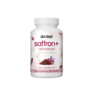 Docteat Saffron Capsules with Vitamin C and Magnesium