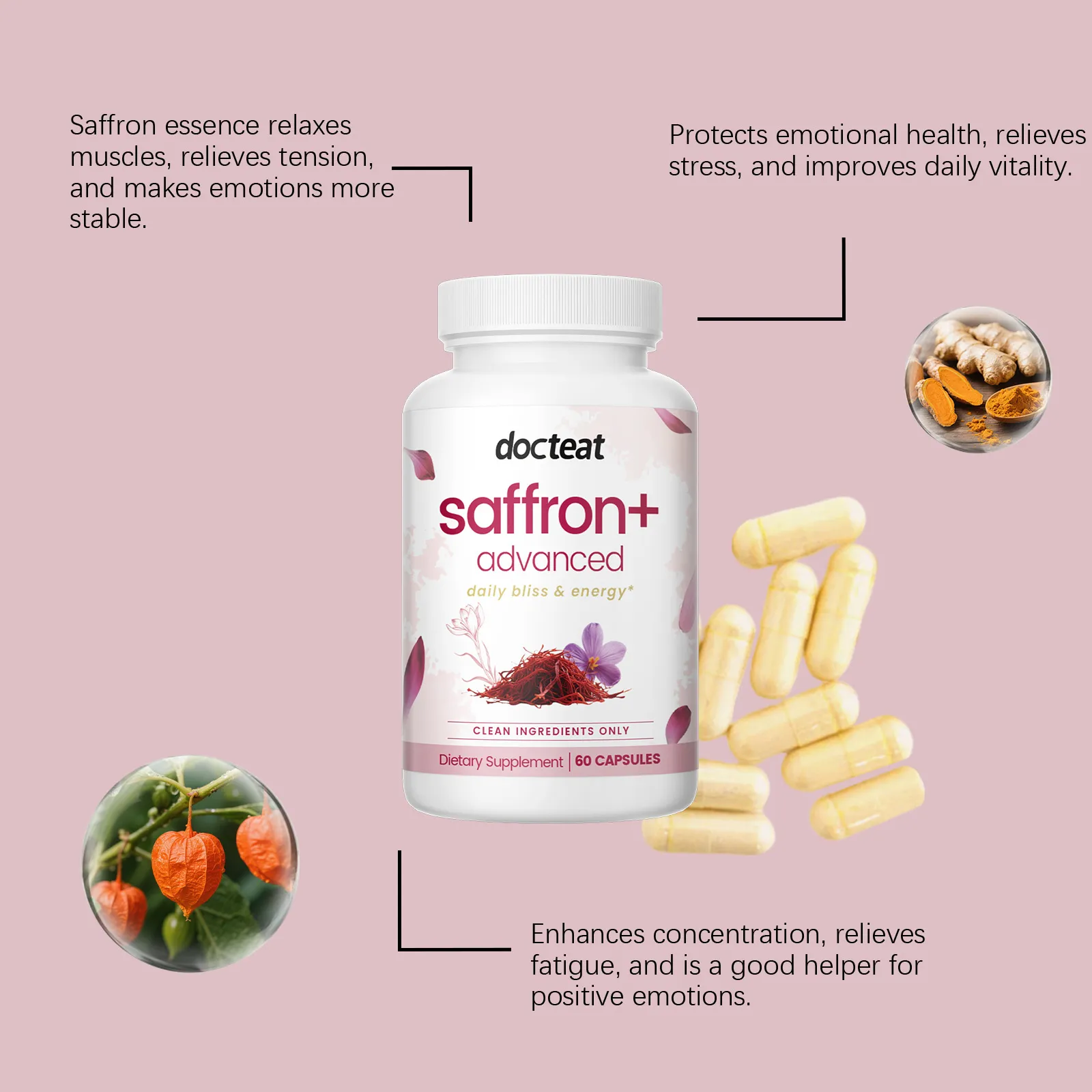 docteat saffron capsules vitc mg DE I02 0085 01 362