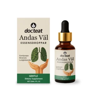 Plant Formula Body Care Drops for Respiratory Support in Dusty Environments